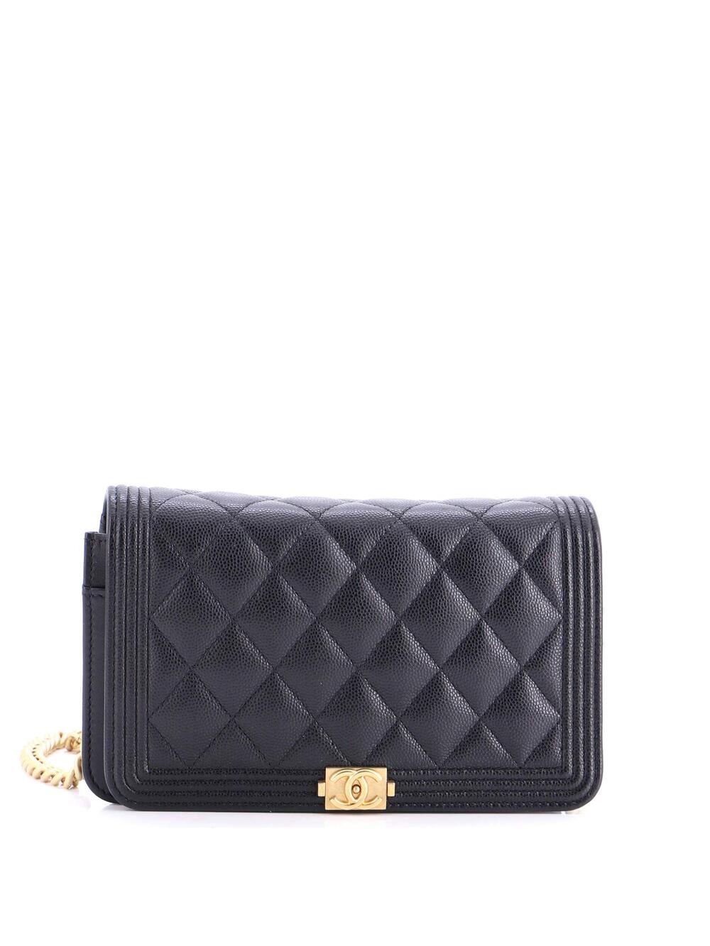 Chanel Boy Wallet On Chain Quilted #255399C38B